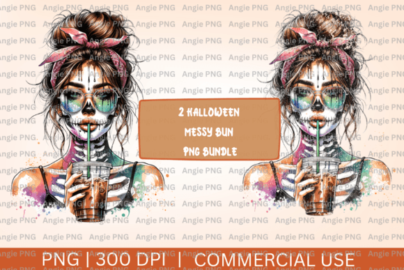 Fall Messy Bun Mom Zombie: Crafts & Graphics Review
