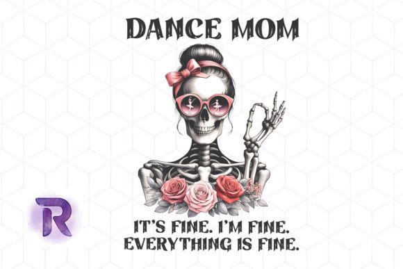Funny Dance Mom Dancing Mother Graphics for Crafts