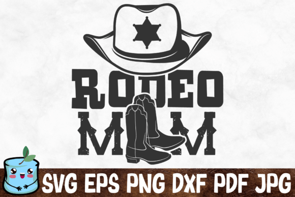 Rodeo Mom Graphics: A Bold Asset for Crafts & Blogs